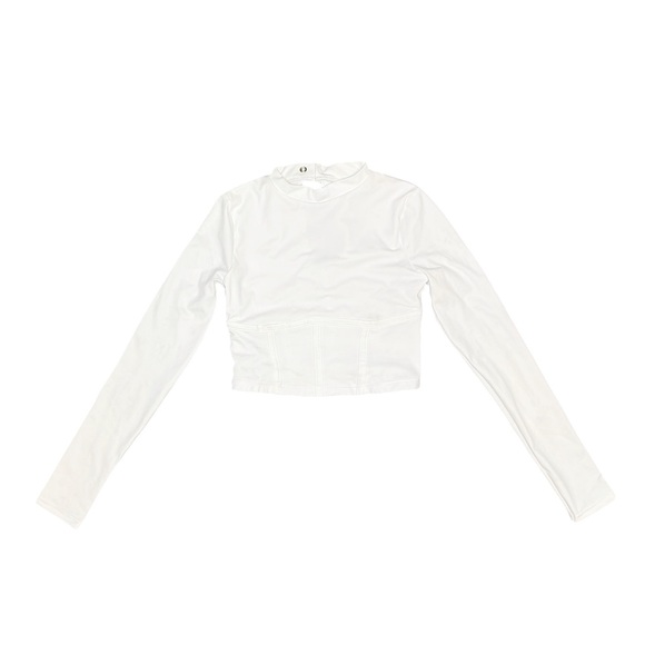 Balera | Long Sleeve Caged Waist Top Dance Costume, Size LC - Picture 4 of 7